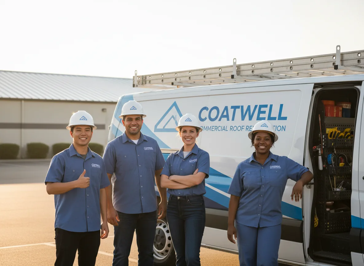 Commercial roof coating company in Isabel, KS